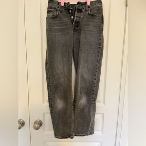 Levi’s black 501 jeans